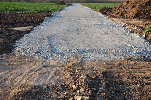 Recycled Concrete Installation